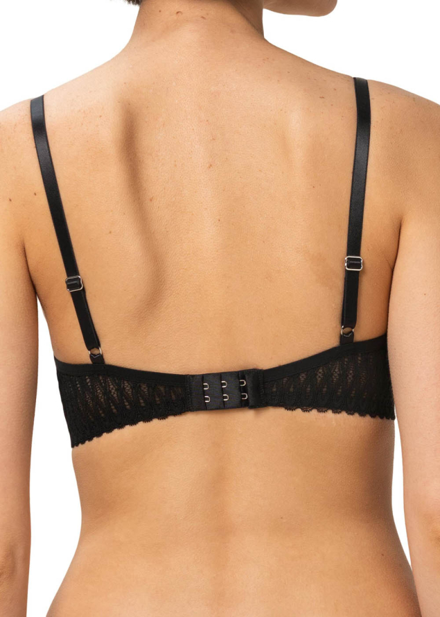 Soutien-gorge Balconnet Ampliforme  Armatures Triumph Black